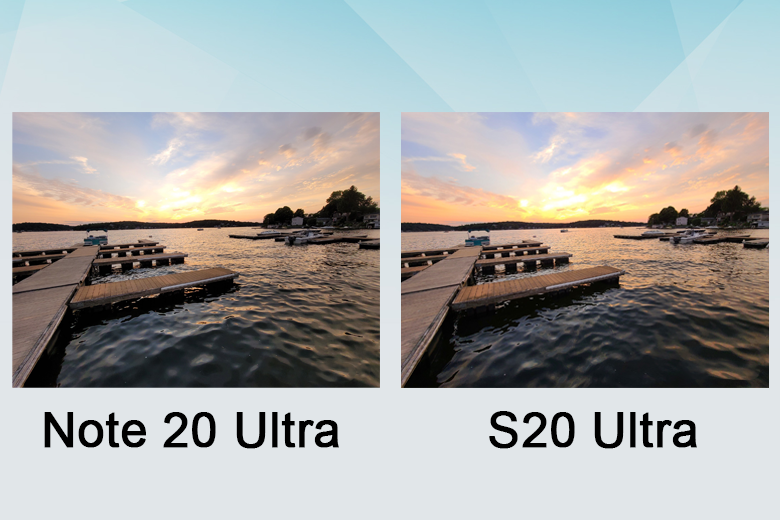 So sánh camera Samsung Galaxy Note 20 Ultra và Galaxy S20 Ultra hoàng hôn