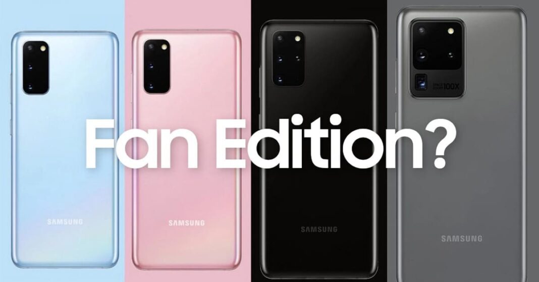 Galaxy S20 Fan Edition lộ ảnh render với thiết kế ấn tượng, chip Snapdragon 865