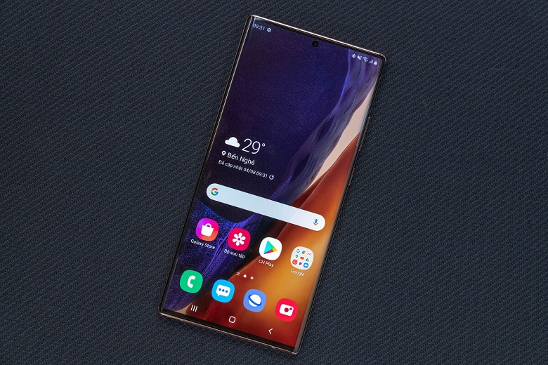 Màn hình Galaxy Note 2020 viền siêu mỏng