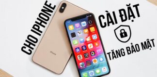 Cài đặt bảo mật cho iPhone