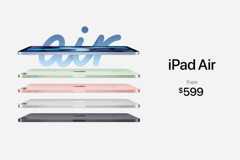 Pad Air 2020 là chiếc iPad Air đầu tiên có thiết kế như một iPad Pro