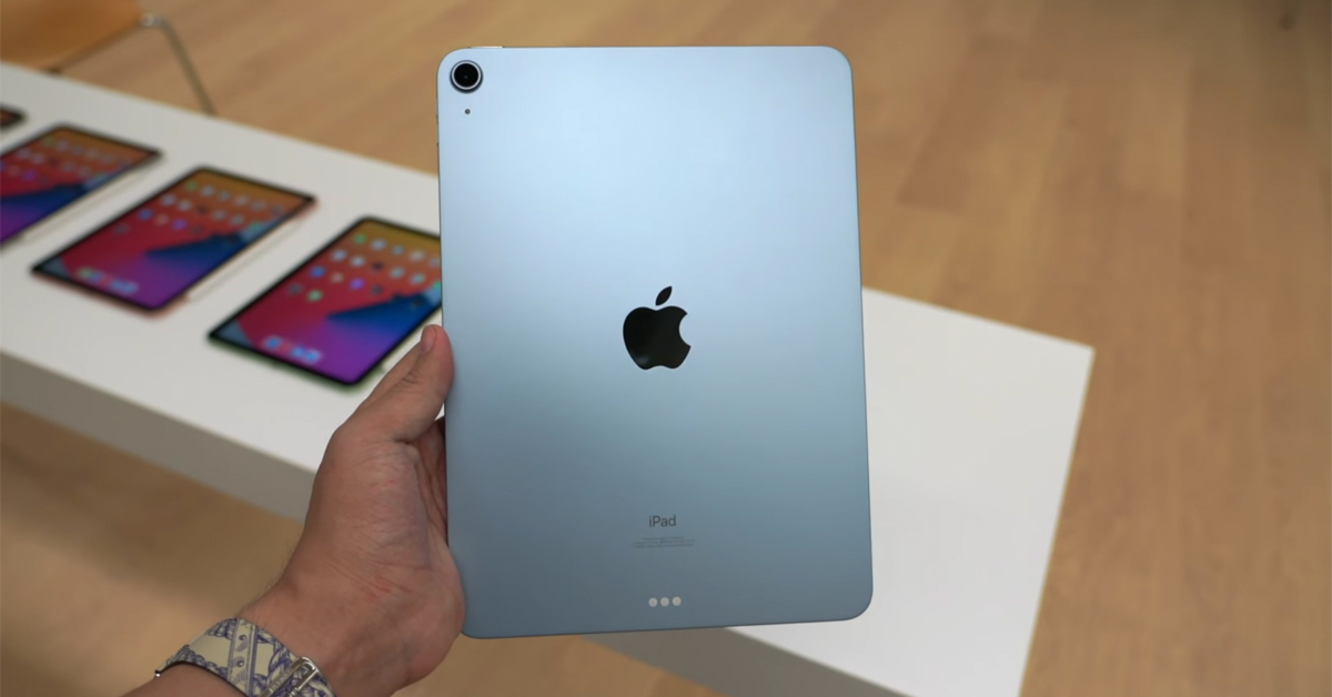 Trên tay nhanh iPad Air 4: Thiết kế như iPad, Chip A14 Binic, Touch ID mới