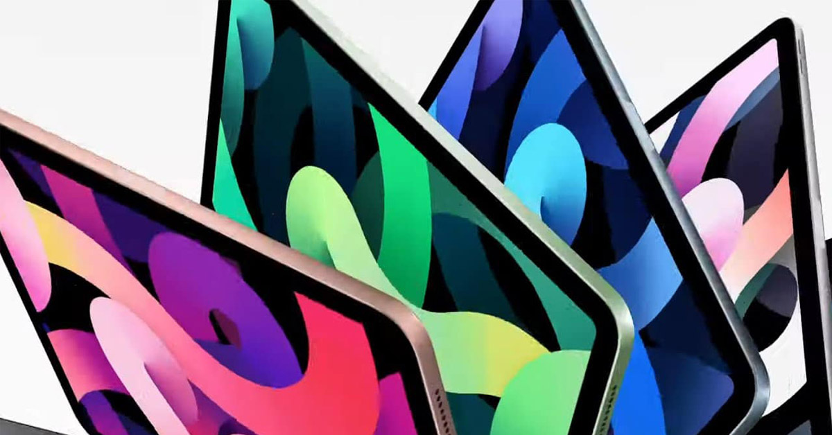 iPad Air 4 được Apple ưu ái với những màu sắc mới cực ấn tượng
