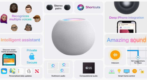 HomePod Mini: Giá $99, trang bị chip S5, thiết kế nhỏ gọn hơn