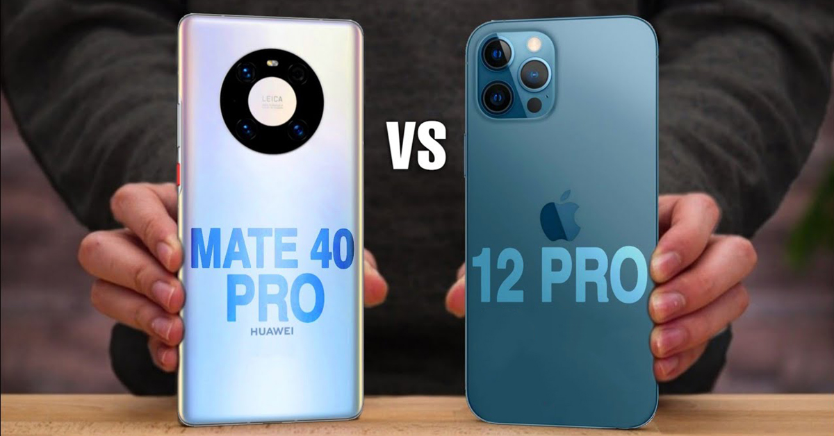 So sánh nội thất bên trong của iPhone 12 Pro và Huawei Mate 40 Pro