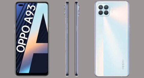 Oppo A93 ra mắt trang bị màn hình AMOLED, có 6 camera, giá bán khởi điểm từ 323 USD