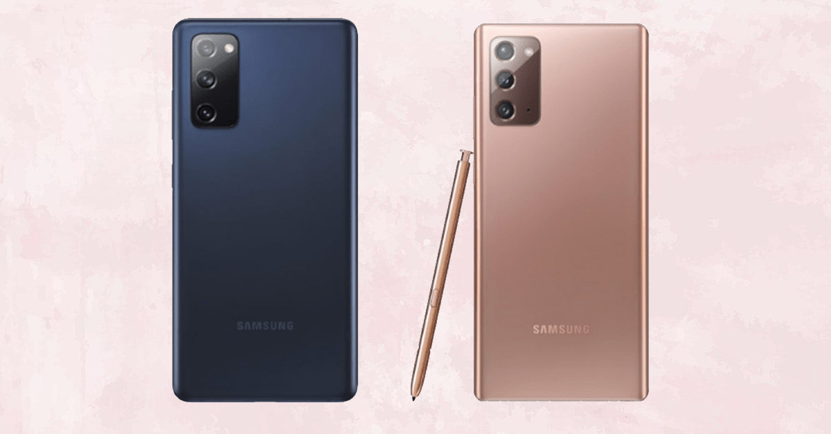 So sánh nhanh Samsung Galaxy Note 20 và Galaxy S20 FE nên chọn mua máy nào?