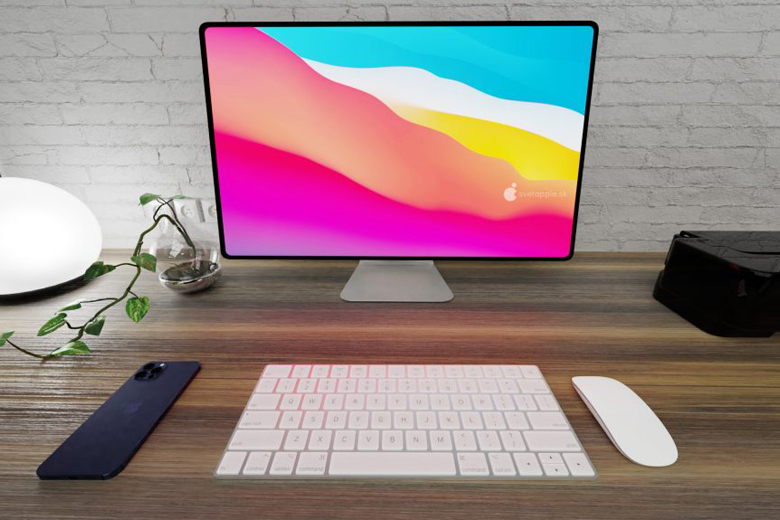 iMac 2021 được thiết kế lại hoàn vời với viền màn hình và cạnh mỏng hơn