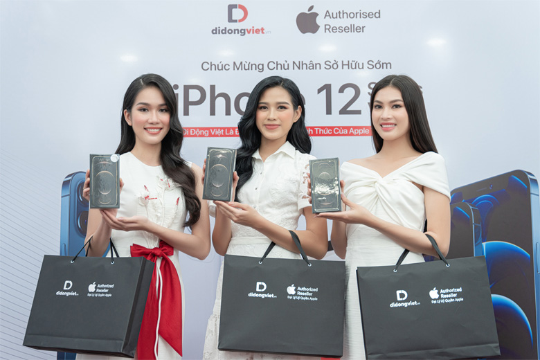 Á hậu Phương Anh chia sẻ địa chỉ sắm iPhone 12 Pro Max