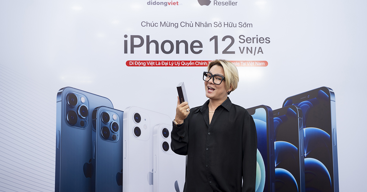 Ca sĩ Vũ Hà cũng chọn mua iPhone 12 Pro Max ở Di Động Việt. Tại sao?
