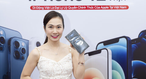 Di Động Việt đồng hành cùng MC Thanh Thảo Hugo trong chương trình Trade-in Thu cũ đổi mới iPhone 12 Pro Max mc-thanh-thao-hugo-trade-in-iphone-12-pro-max-didongviet