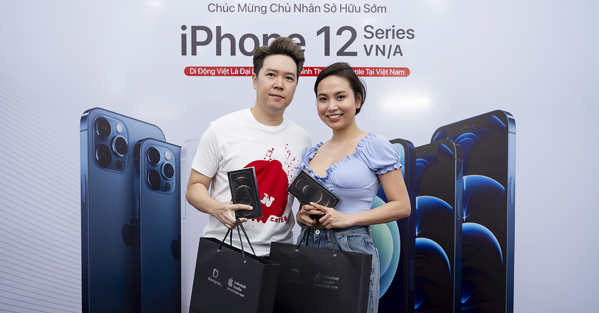 Ca sĩ Lê Hiếu chọn trade-in iPhone 12 Pro Max tại Di Động Việt với ưu đãi cực hấp dẫn