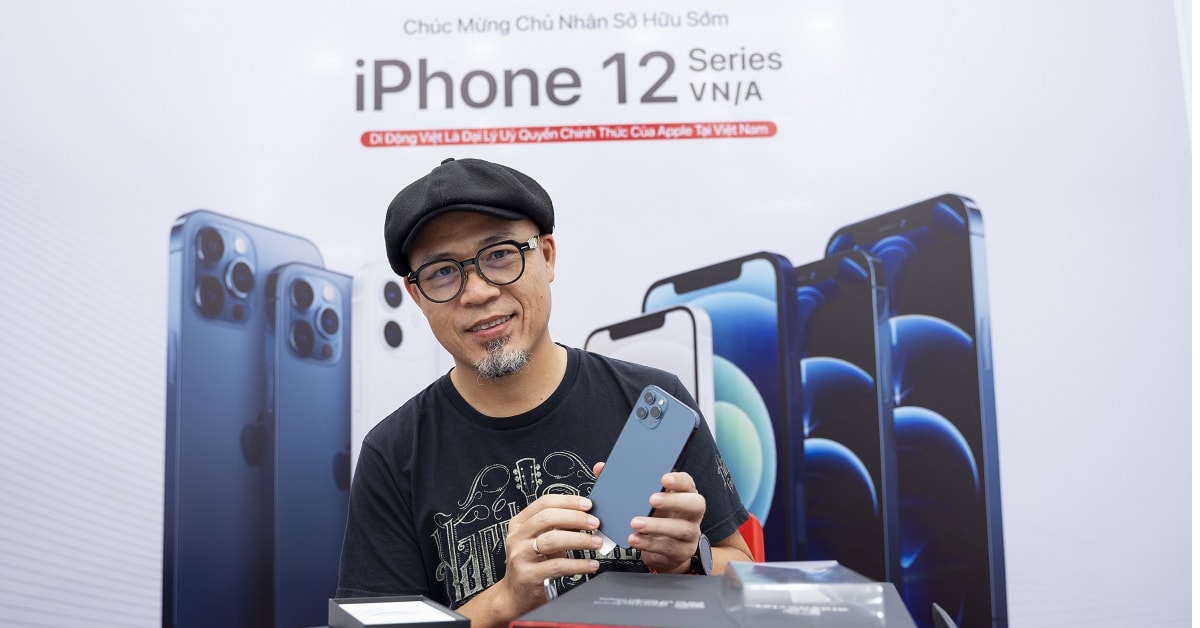 Nhạc sĩ Huy Tuấn chia sẻ kinh nghiệm mua iPhone 12 Pro Max tiết kiệm chi phí tại Di Động Việt