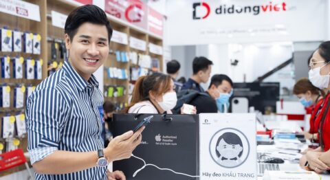 Cảm ơn MC Nguyên Khang đã tin tượng lựa chọn sắm iPhone 12 Pro Max tại Di Động Việt
