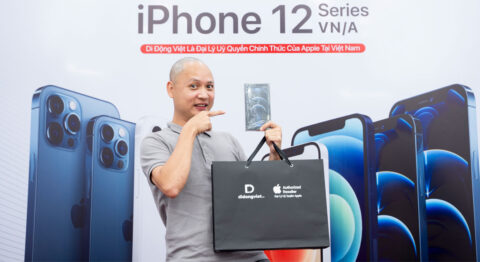 Nhạc sĩ đa tài Nguyễn Hải Phong đã đến trade-in iPhone 12 Pro Max tại Di Động Việt