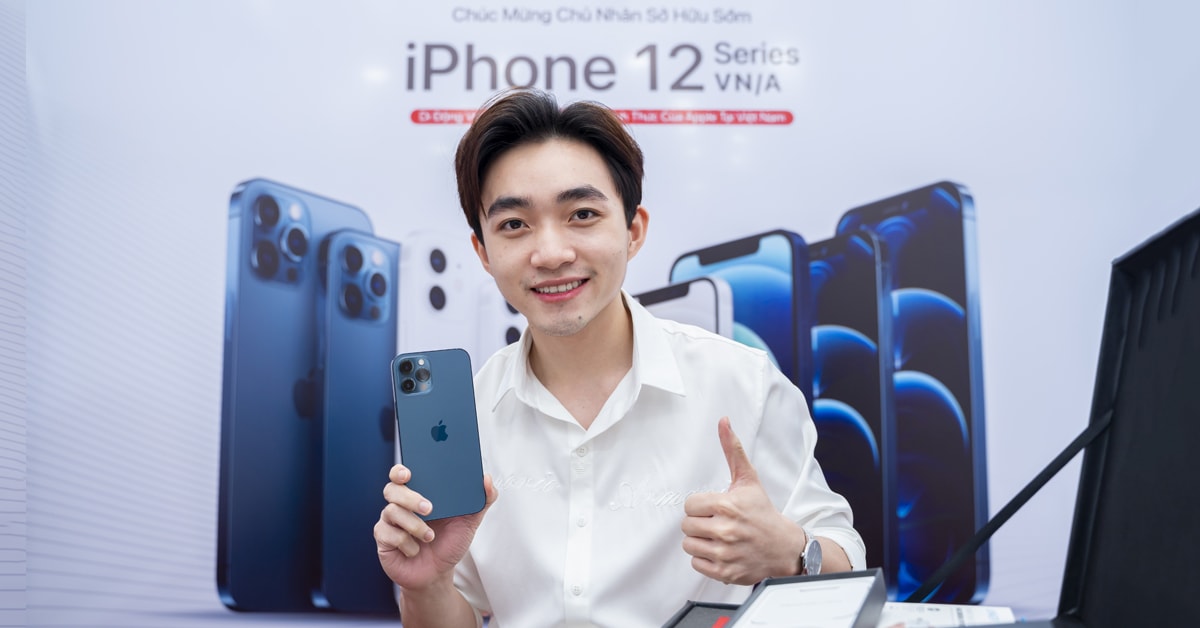 Ca sĩ trẻ Trung Quang chọn Di Động Việt làm điểm sắm iPhone 12 Pro Max