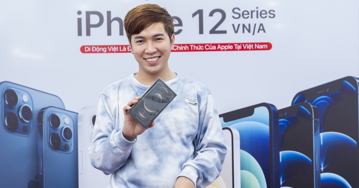 Nhà thiết kế IVan Trần tin tưởng Trade-in thu cũ đổi mới iPhone 12 Pro Max tại Di Động Việt