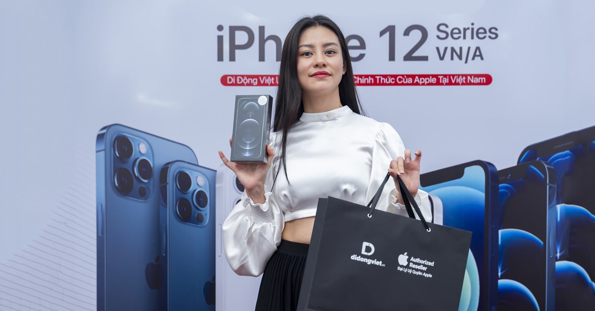 Cảm ơn ca sĩ Bùi Lan Hương đã tin tưởng và mua iPhone 12 Pro Max tại Di Động Việt