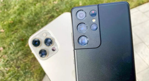 so sánh camera iPhone 12 Promax với S21 Ultra