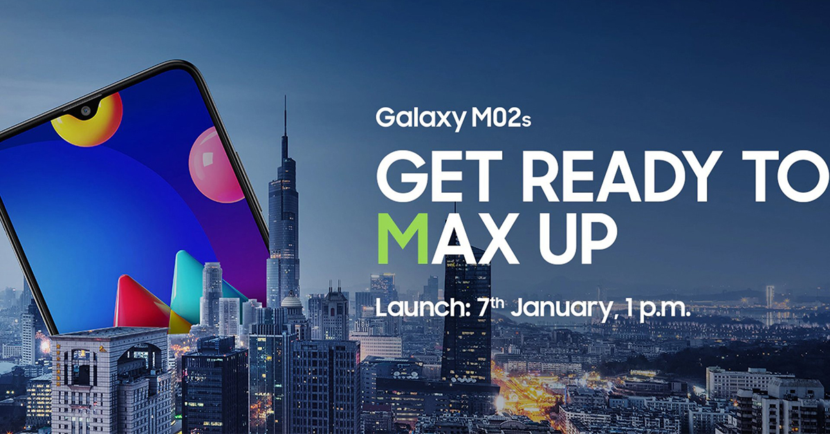 Galaxy M02s sắp ra mắt sẽ có màn hình lớn và pin trâu