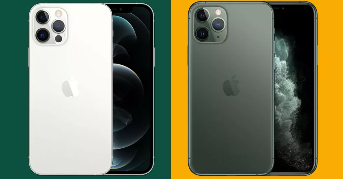 iphone 11 e 12 pro diferença