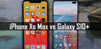 Galaxy S10 Plus với Xs Max