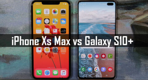 Galaxy S10 Plus với Xs Max