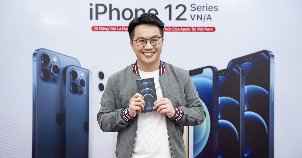 BTV Võ Huỳnh Tấn Tài lựa chọn mua iPhone 12 Pro Max tại Di Động Việt