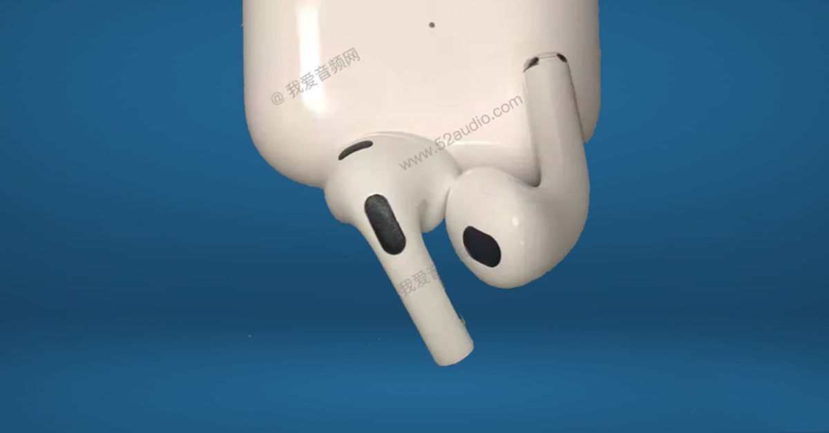 Apple AirPods 3 rò rỉ kết xuất giới thiệu thiết kế máy, dự kiến ​​ra mắt vào cuối tháng này