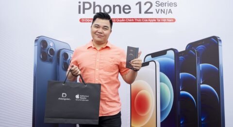 Ca sĩ Lê Minh lựa chọn sắm iPhone 12 Pro Max tại Di Động Việt