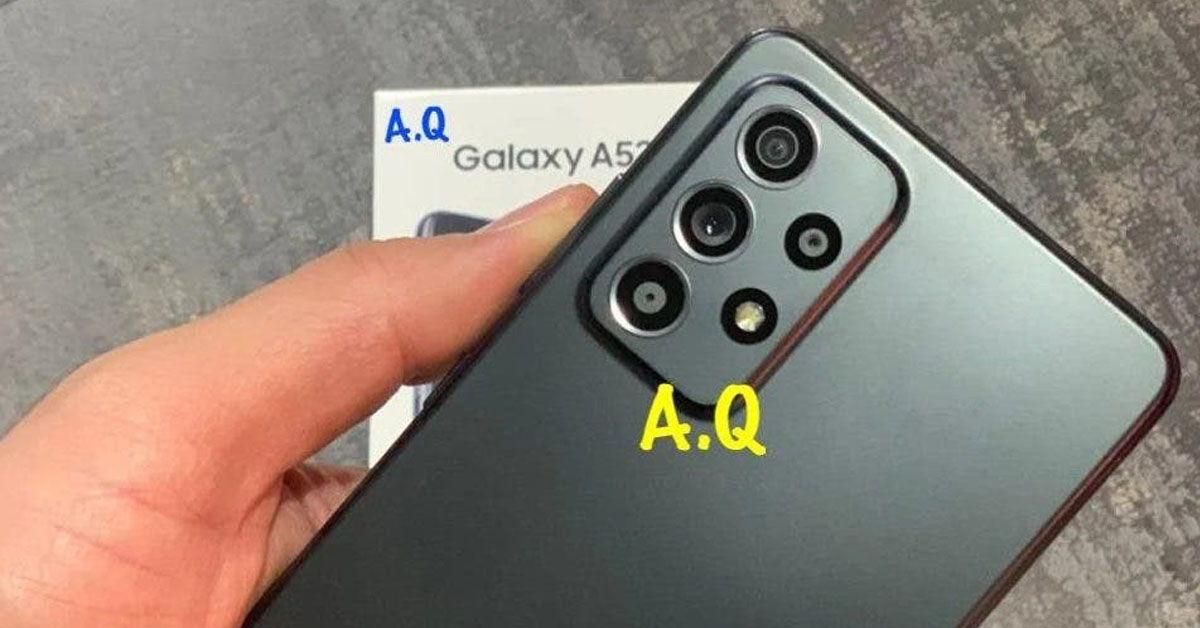 Galaxy A52 xuất hiện hình ảnh thực tế sống động, có khả năng chống nước và camera 64MP