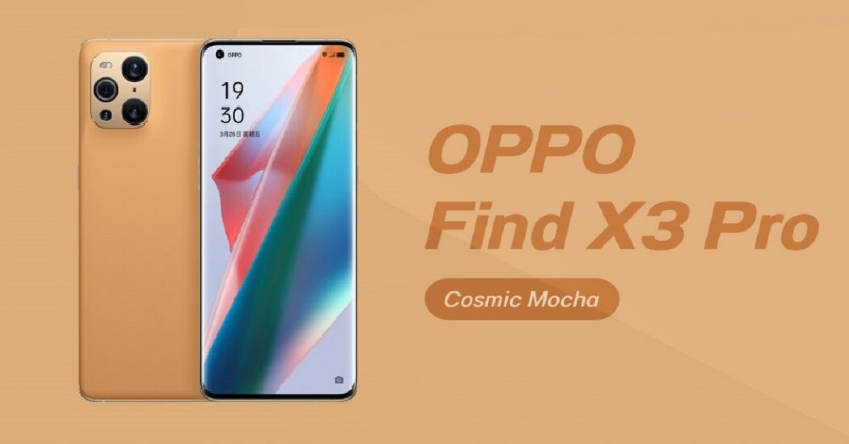 Oppo Find X3 Pro sẽ có thêm phiên bản màu Cosmic Mocha