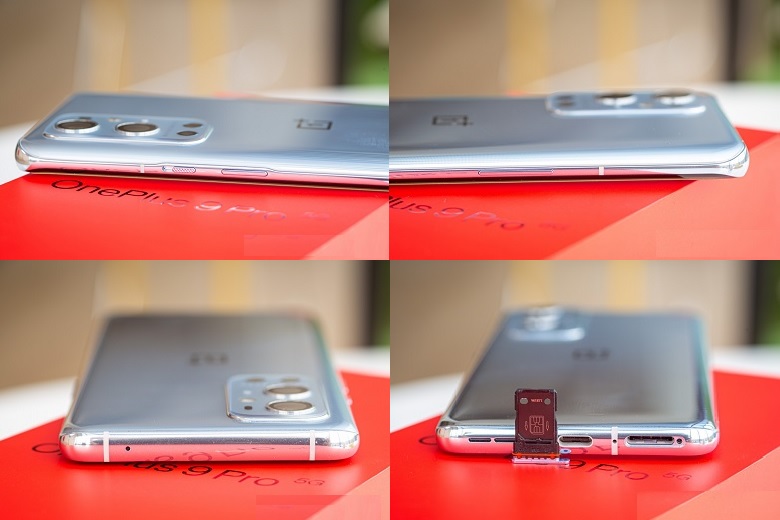 Chi tiết thiết kế các cạnh của OnePlus 9 Pro