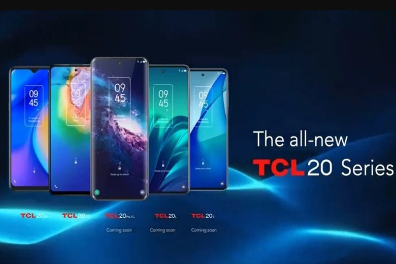 TCL Mobile dự kiến ​​sẽ ra mắt các thiết bị còn lại của dòng TCL 20