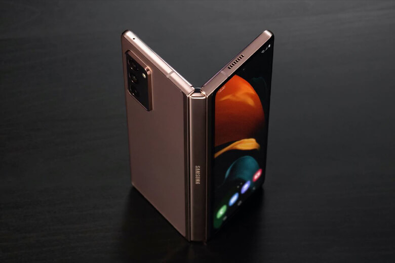 Galaxy Z Fold Lite có thiết kế gập lại ấn tượng bắt mắt