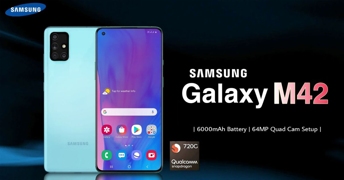 Galaxy M42 5G ra mắt, Snapdragon 750G mạnh mẽ, pin khủng 5000 mAh