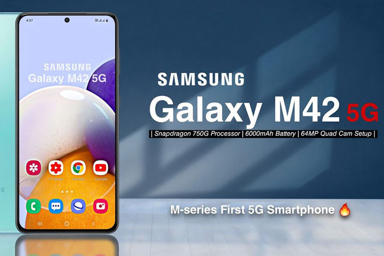 Galaxy M42 5G được trang bị pin khủng 6000 mAh