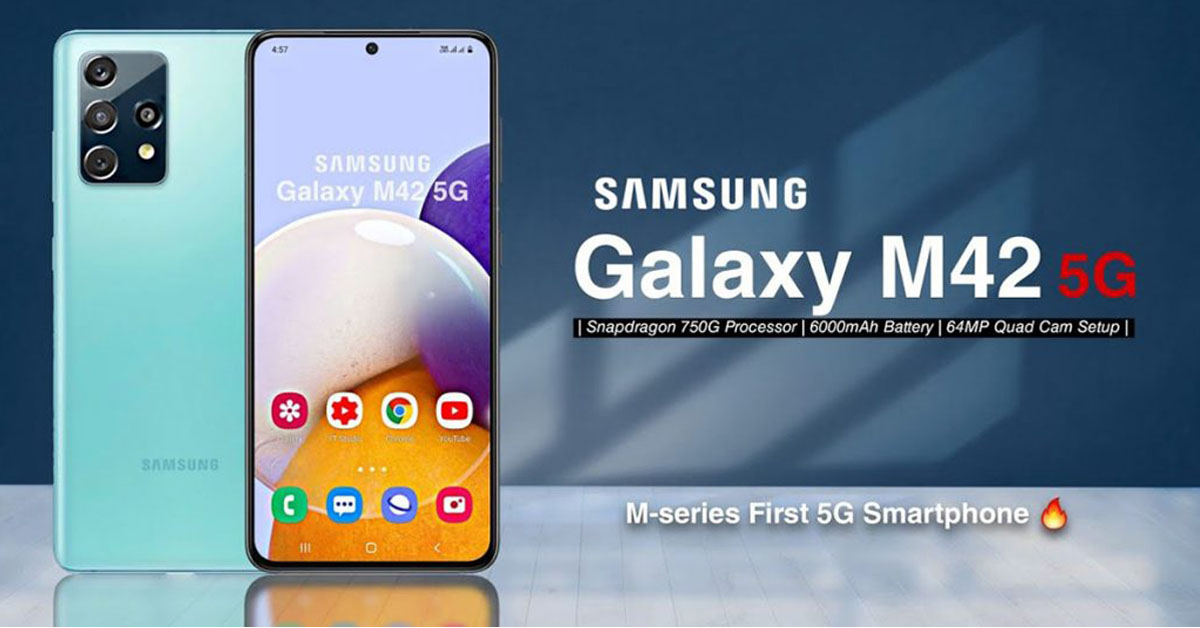Galaxy M42 của nhà sản xuất Samsung đang cách ngày ra mắt không xa