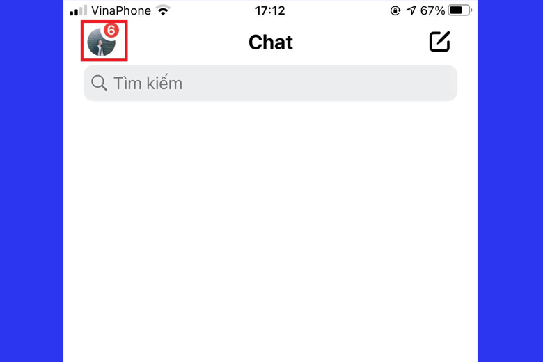 Khóa Messenger trên iPhone bước 1