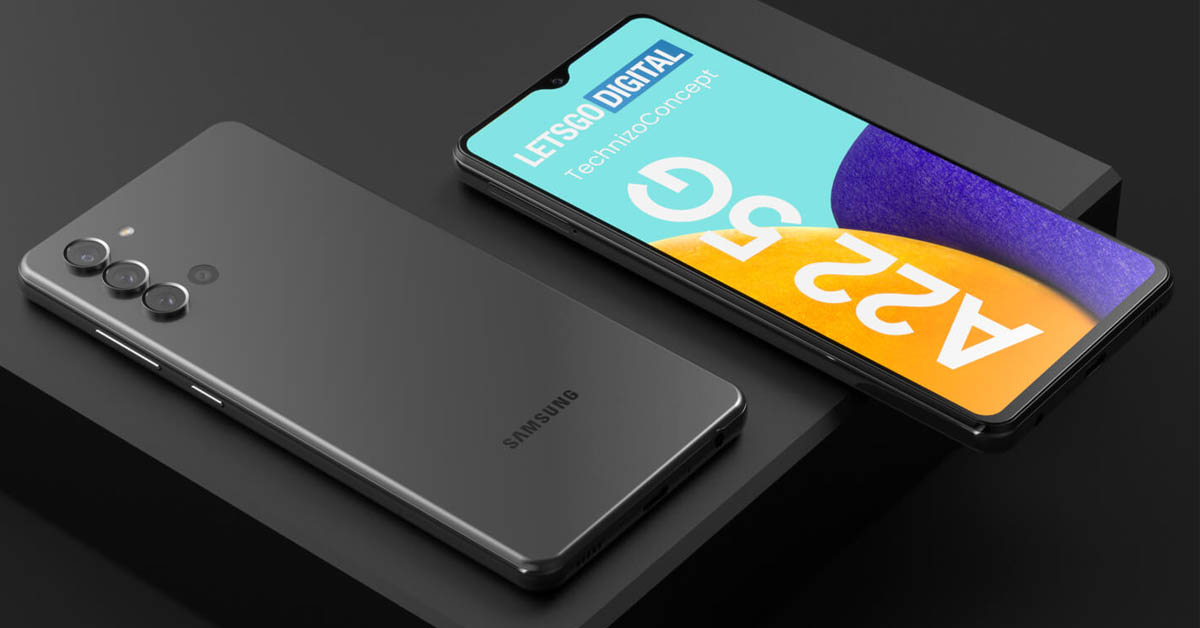 Samsung Galaxy A22 5G lộ giá bán cực rẻ cực sốc chỉ hơn 5 triệu, chuẩn bị ra mắt tại thị trường Châu Âu