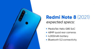 Redmi Note 8 2021