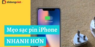 Sạc pin iPhone nhanh hơn