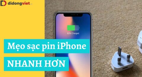 Sạc pin iPhone nhanh hơn