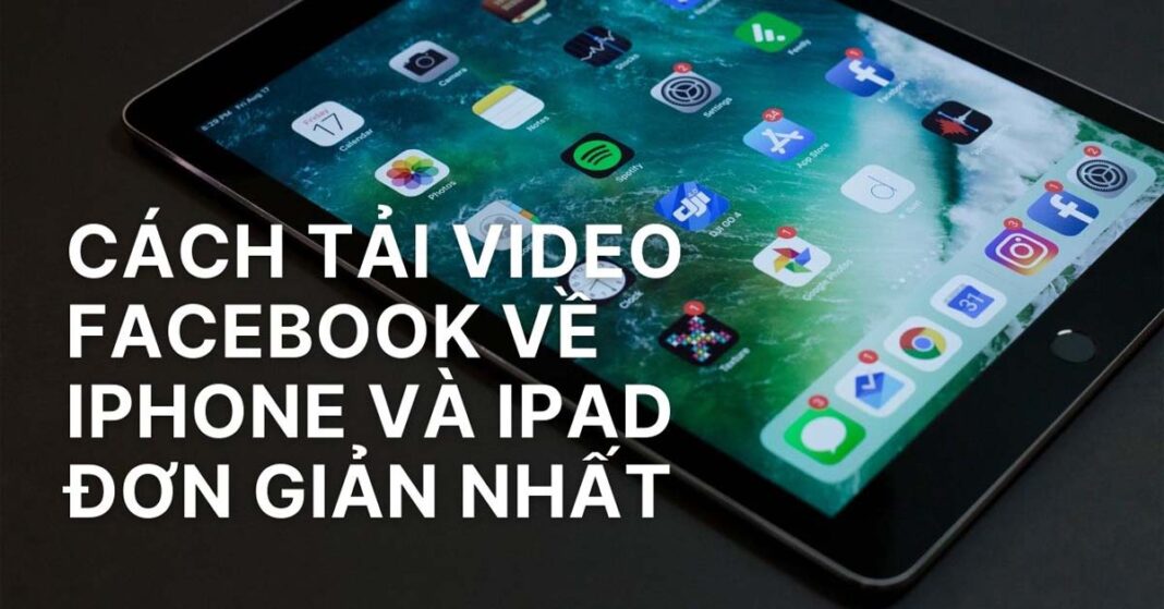 Tải video Facebook