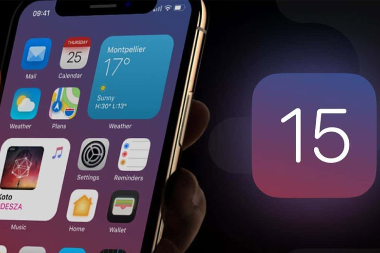 Các thiết bị được cập nhật lên iOS 15