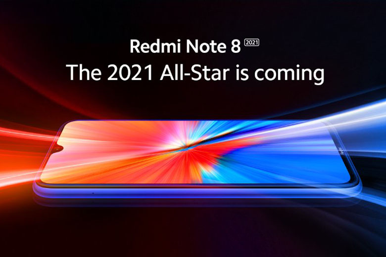 Thiết kế Redmi Note 8 2021
