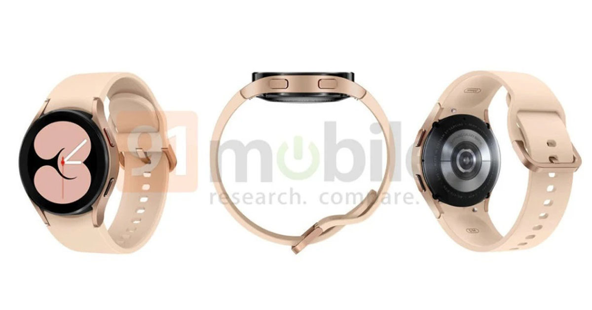 Galaxy Watch 4 tiếp tục lộ thiết kế hoàn toàn mới mẻ trong mọi phiên bản màu qua các hình ảnh render