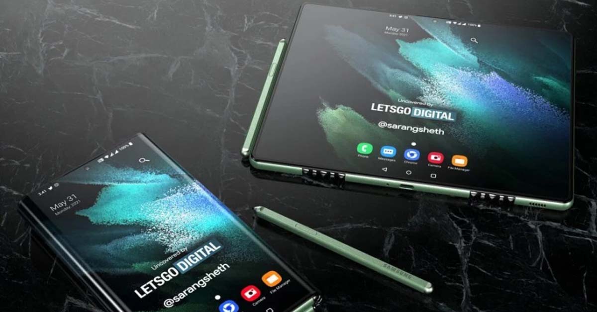 Mê mẩn ngắm hình ảnh Samsung Galaxy Z Fold Tab có một không hai, lai giữa tablet và điện thoại, có hỗ trợ S Pen