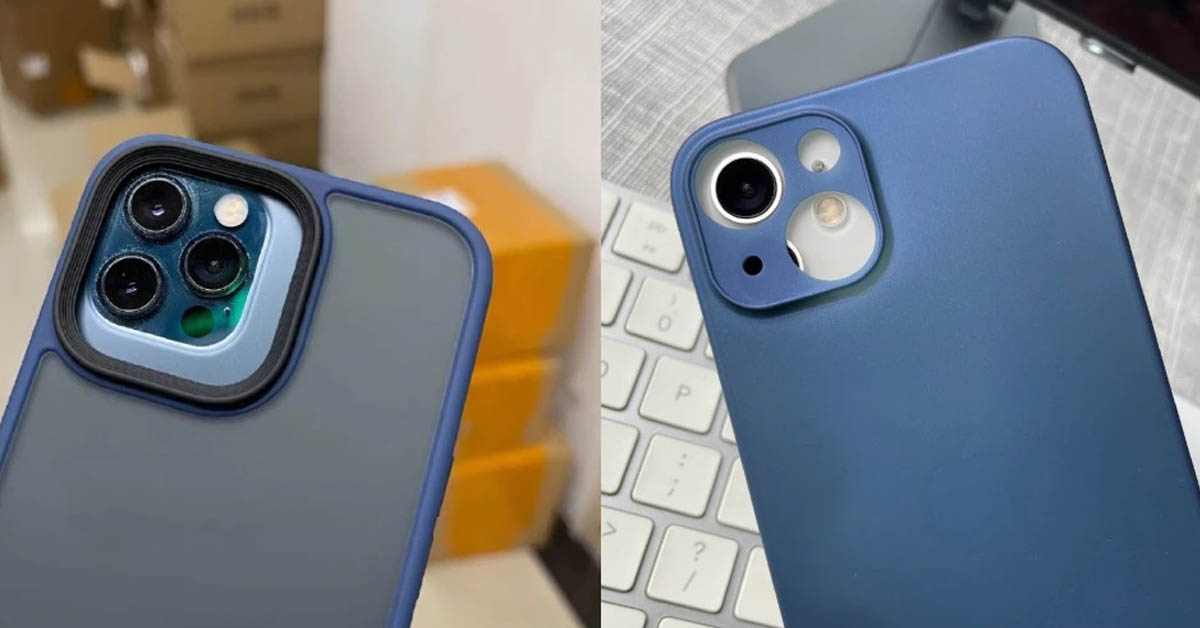 Bộ đôi iPhone 13 và iPhone 13 Pro lộ thiết kế ốp lưng cho thấy cụm camera sẽ sở hữu kích thước to hơn nữa