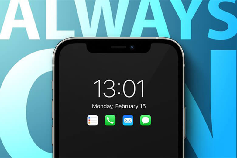 Tính năng Always On Display trên iPhone 13 Pro Max